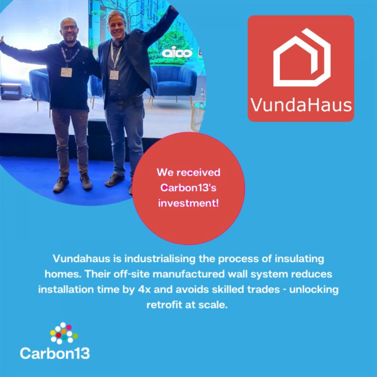 Receiving Carbon 13 Investment